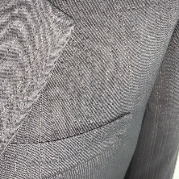 Elie Tahari Dark Gray Blazer Suit Jacket Sz 6 - Picture 4 of 5